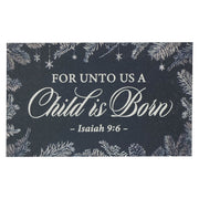 A Child is Born Christmas Pass Around Card Set - Isaiah 9:6