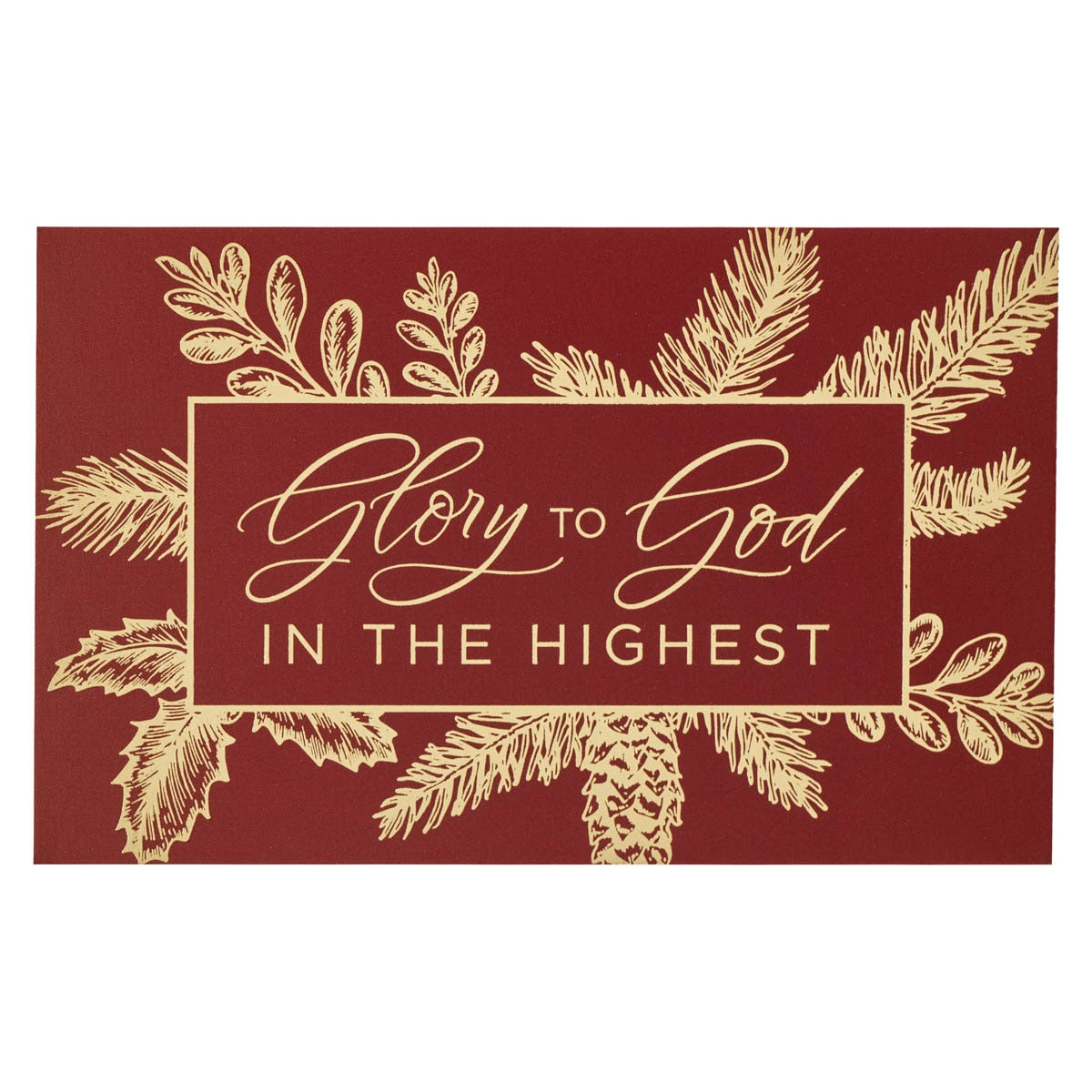 Glory to God Christmas in the Highest Pass Around Card Set - Luke 2:14