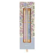 Be Still and Know Blue and Pink Floral Pen Gift Set - Psalm 46:10