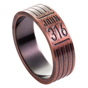 John 3:16 Men's Ring