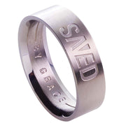 Save by Grace - Ephesians 2:8 Men's Ring