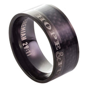 Hope and Future - Jeremiah 29:11 Men's Ring