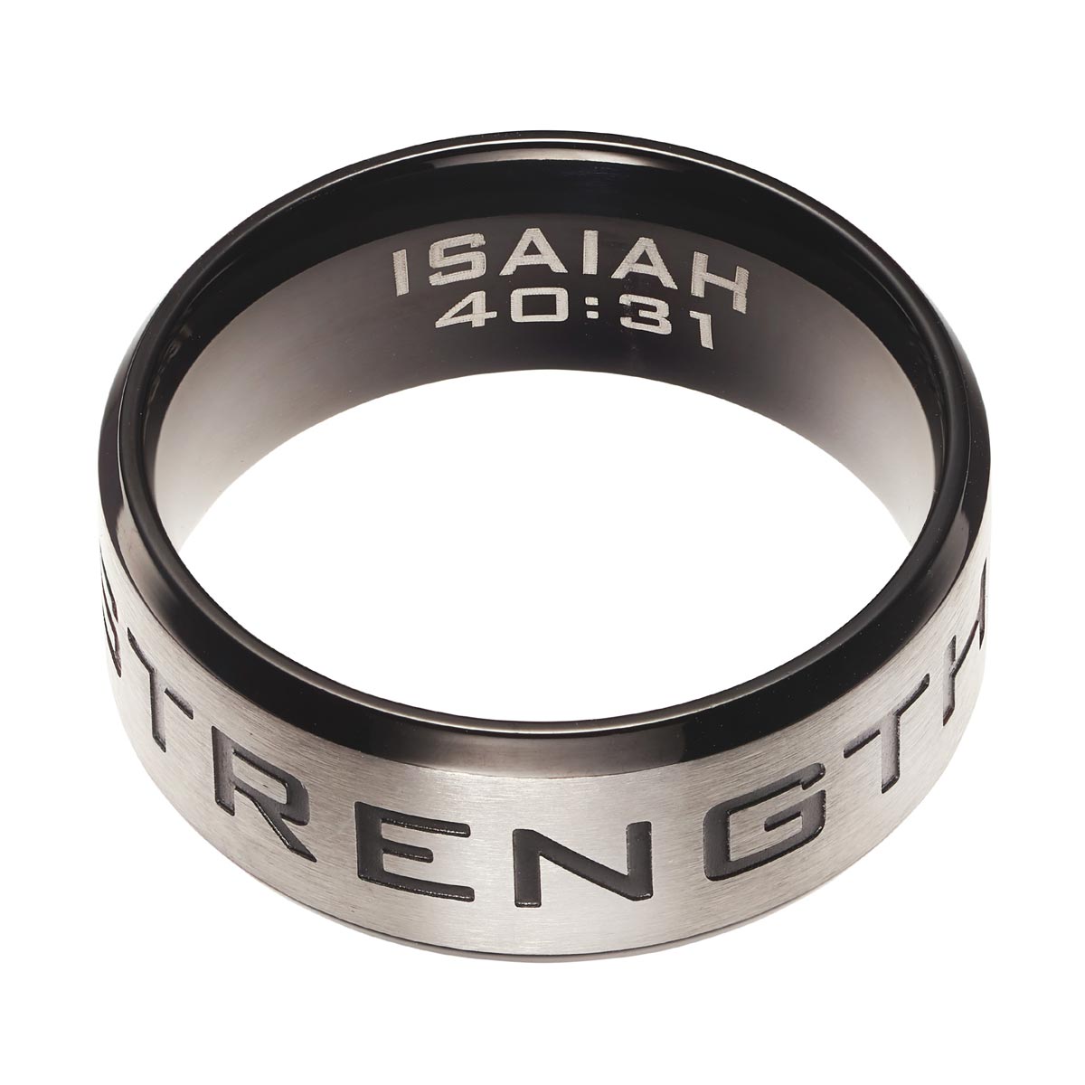 Strength - Isaiah 40:31 Men's Ring