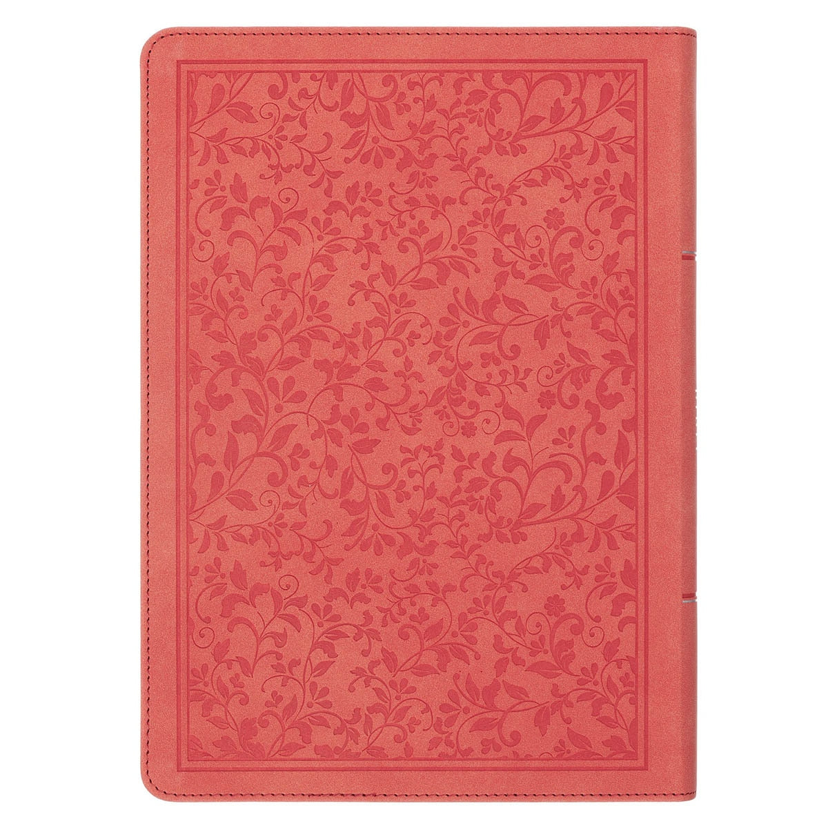 Coral Vine Faux Leather Spiritual Growth Bible