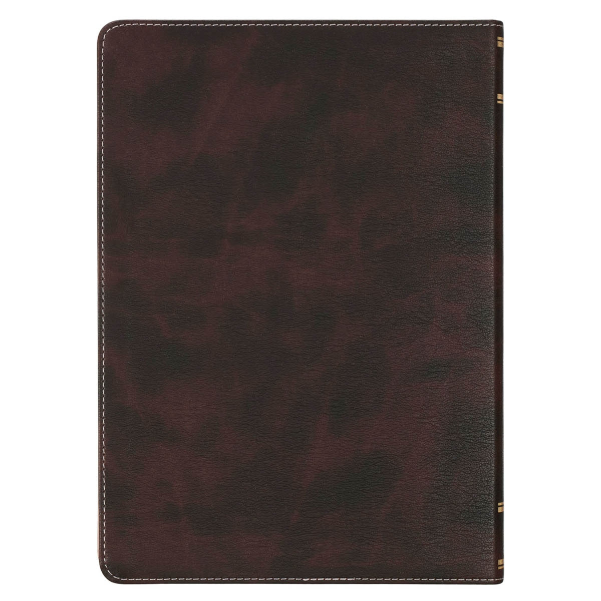 Brown and Blush Pink Faux Leather Spiritual Growth Bible