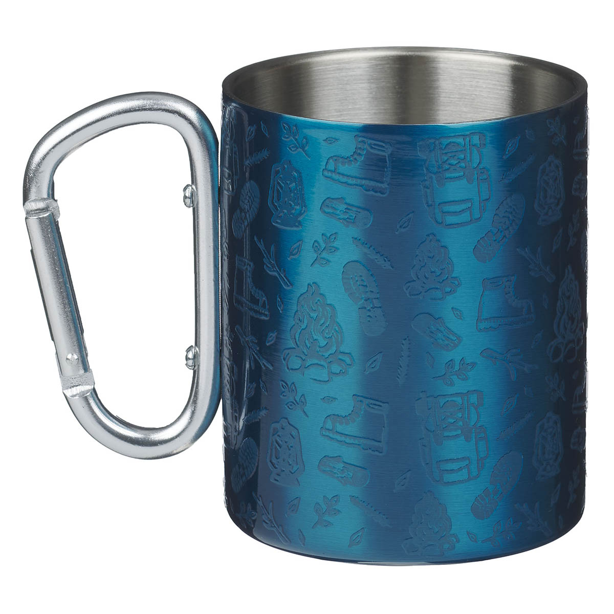 Adventure with Jesus Blue Trail Stainless Steel Camp-style Mug - Psalm 16:11