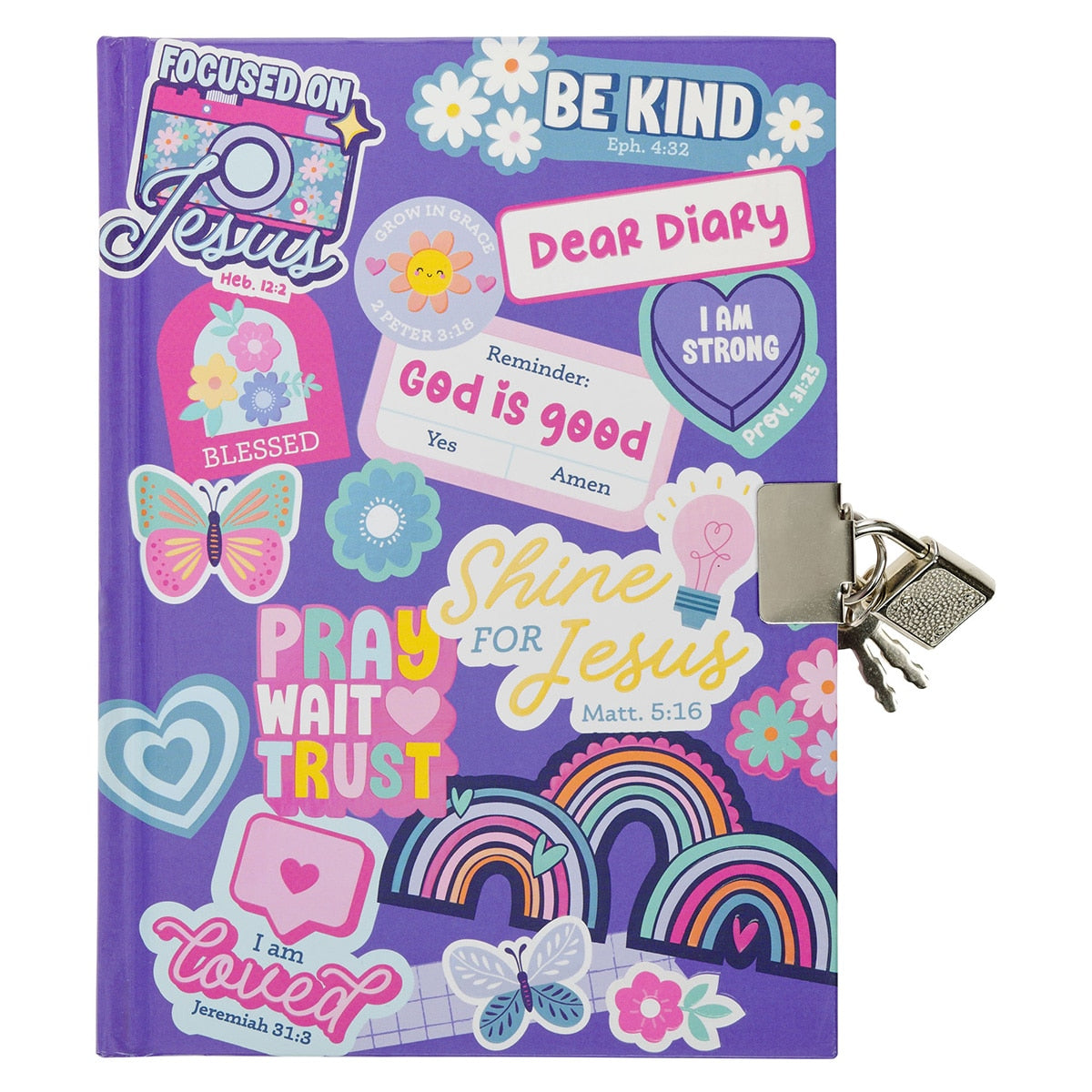 Shine for Jesus Stickers Secret Diary