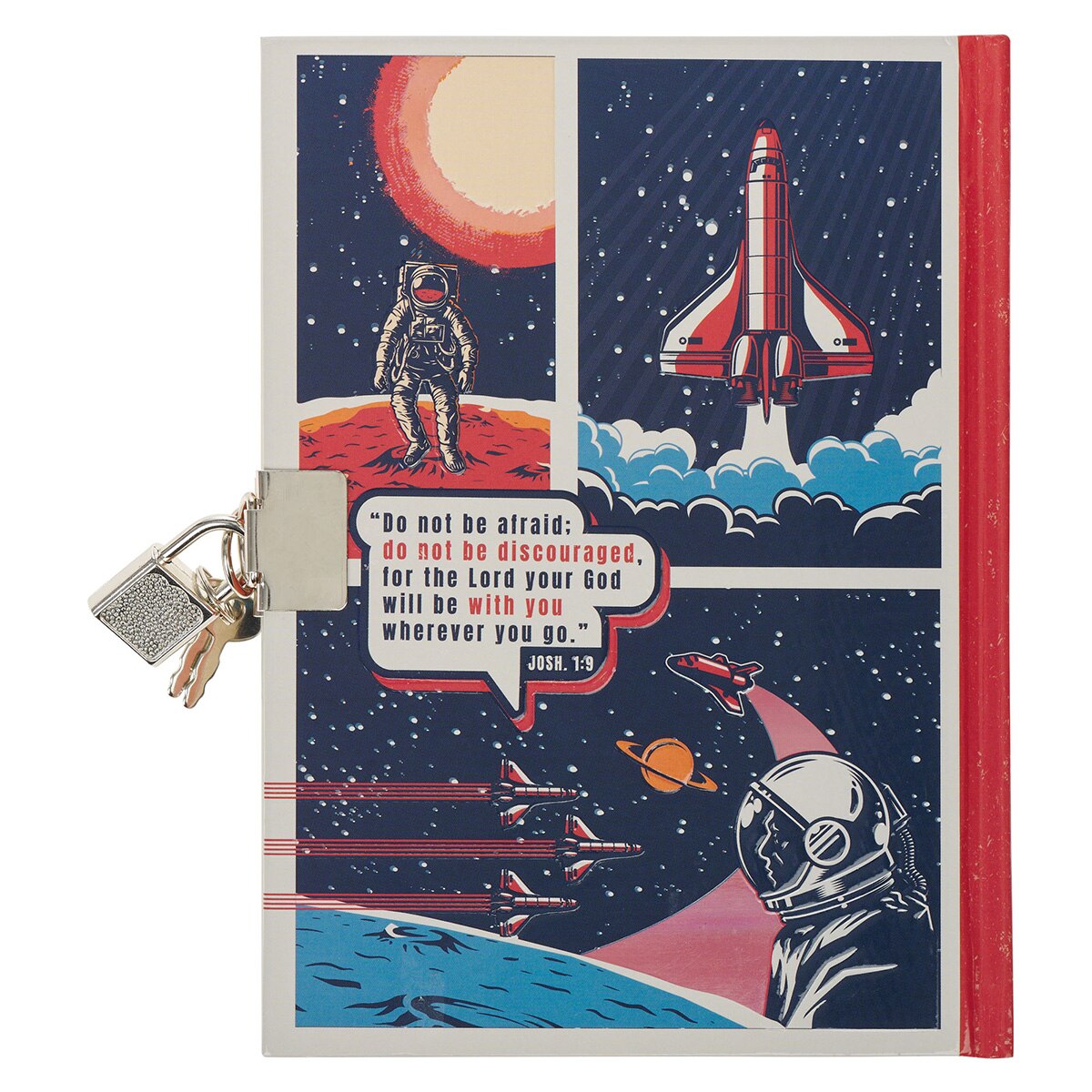 Strong and Courageous Secret Diary - Joshua 1:9