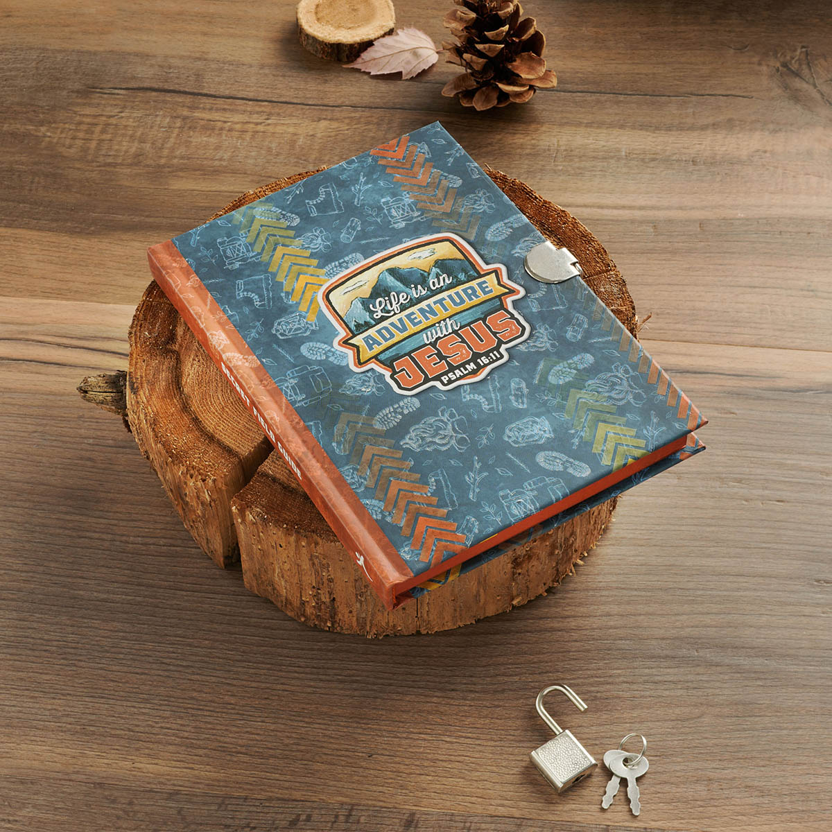 Adventure with Jesus Glow In The Dark Secret Diary - Psalm 16:11