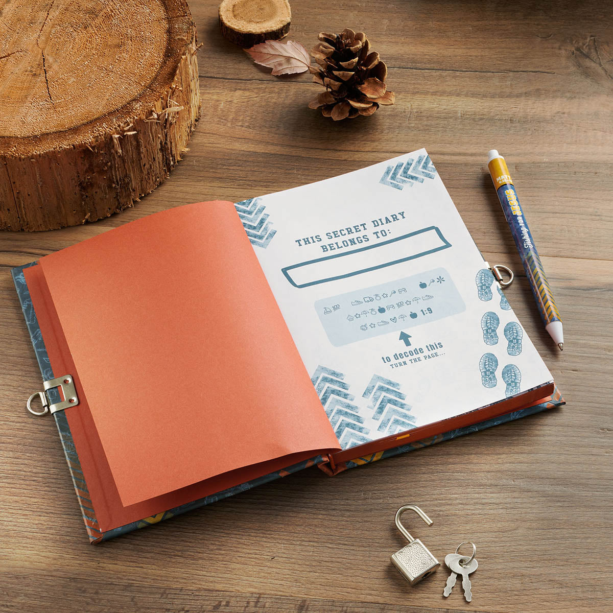 Adventure with Jesus Glow In The Dark Secret Diary - Psalm 16:11