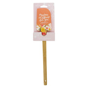 My Grace is Sufficient for You Orange Floral Silicone Spatula – 2 Corinthians 12:9