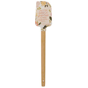 Every Good and Perfect Gift Pink Floral Silicone Spatula – James 1:17