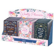 Pre-packed 2025 Wirebound Weekly Planner Merchandiser