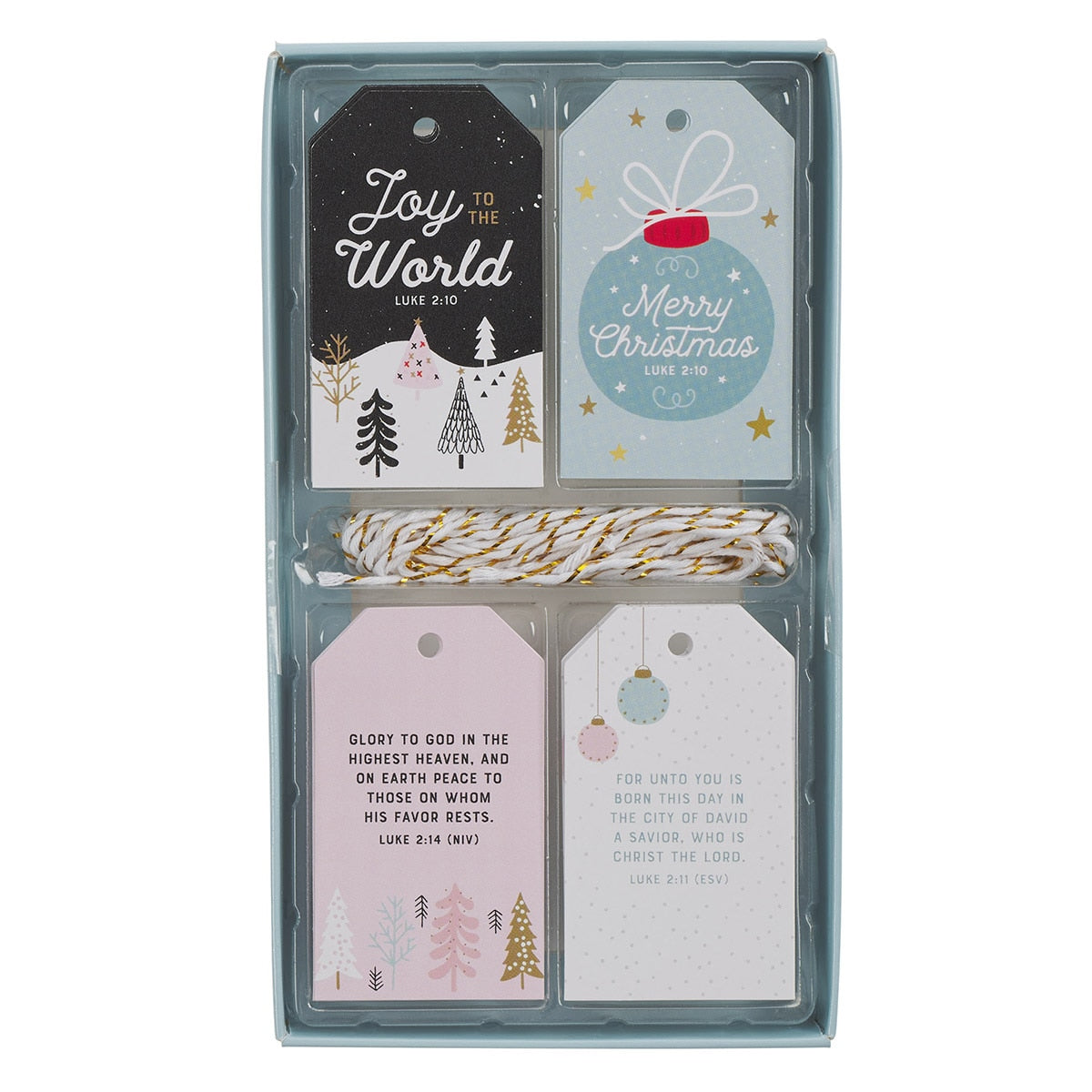 Joy to the World Christmas Gift Tag Set