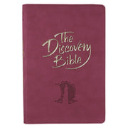 Velvet Rose Faux Leather Discovery Bible