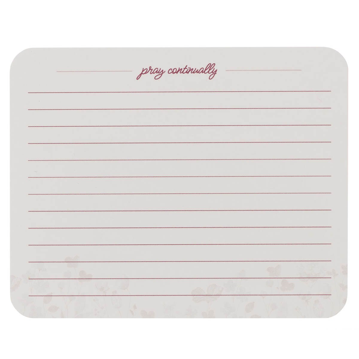 Love the Lord Purple Wildflower Prayer Cards in Tin - Matthew 22:37