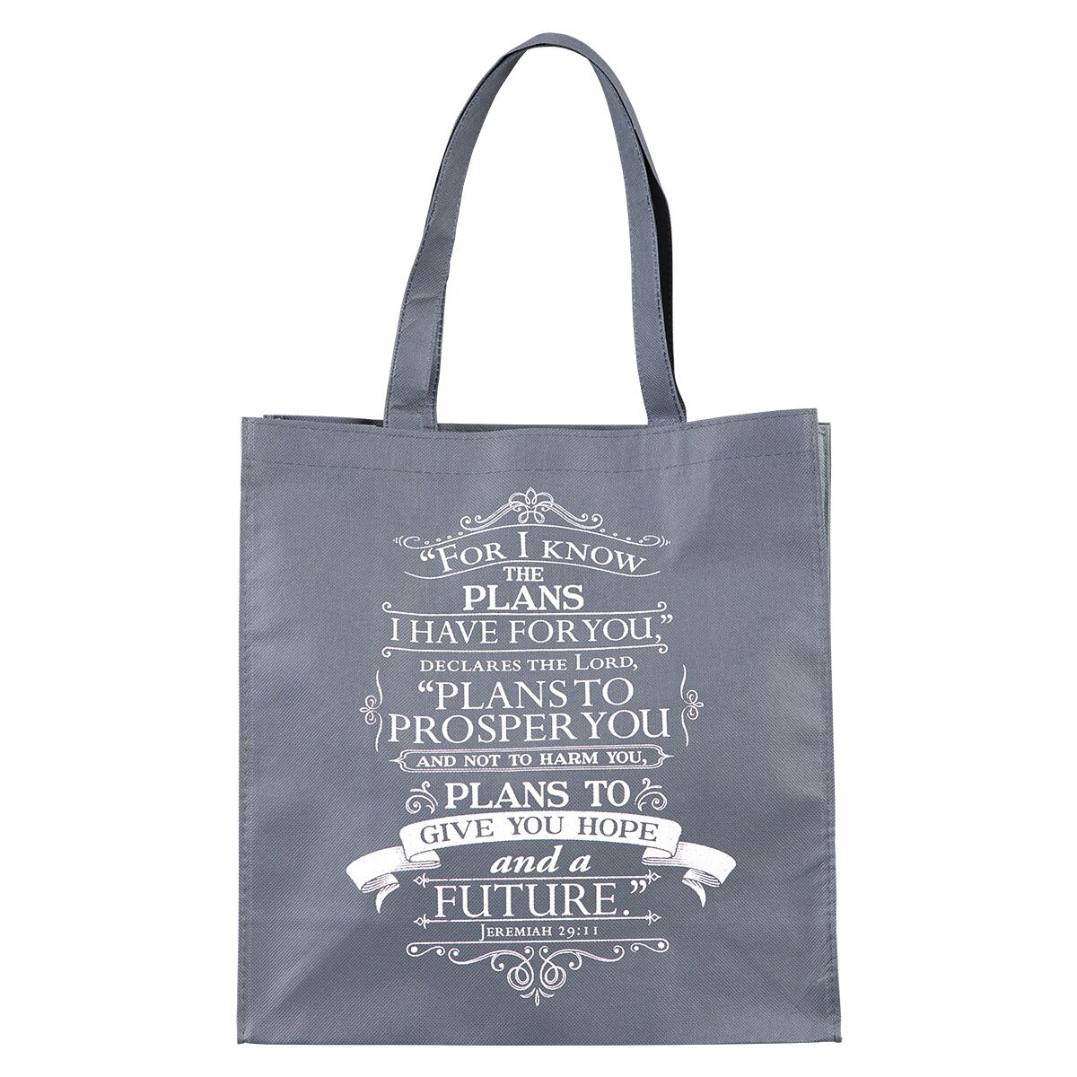For I Know the Plans Tote Shopping Bag Jeremiah 29:11