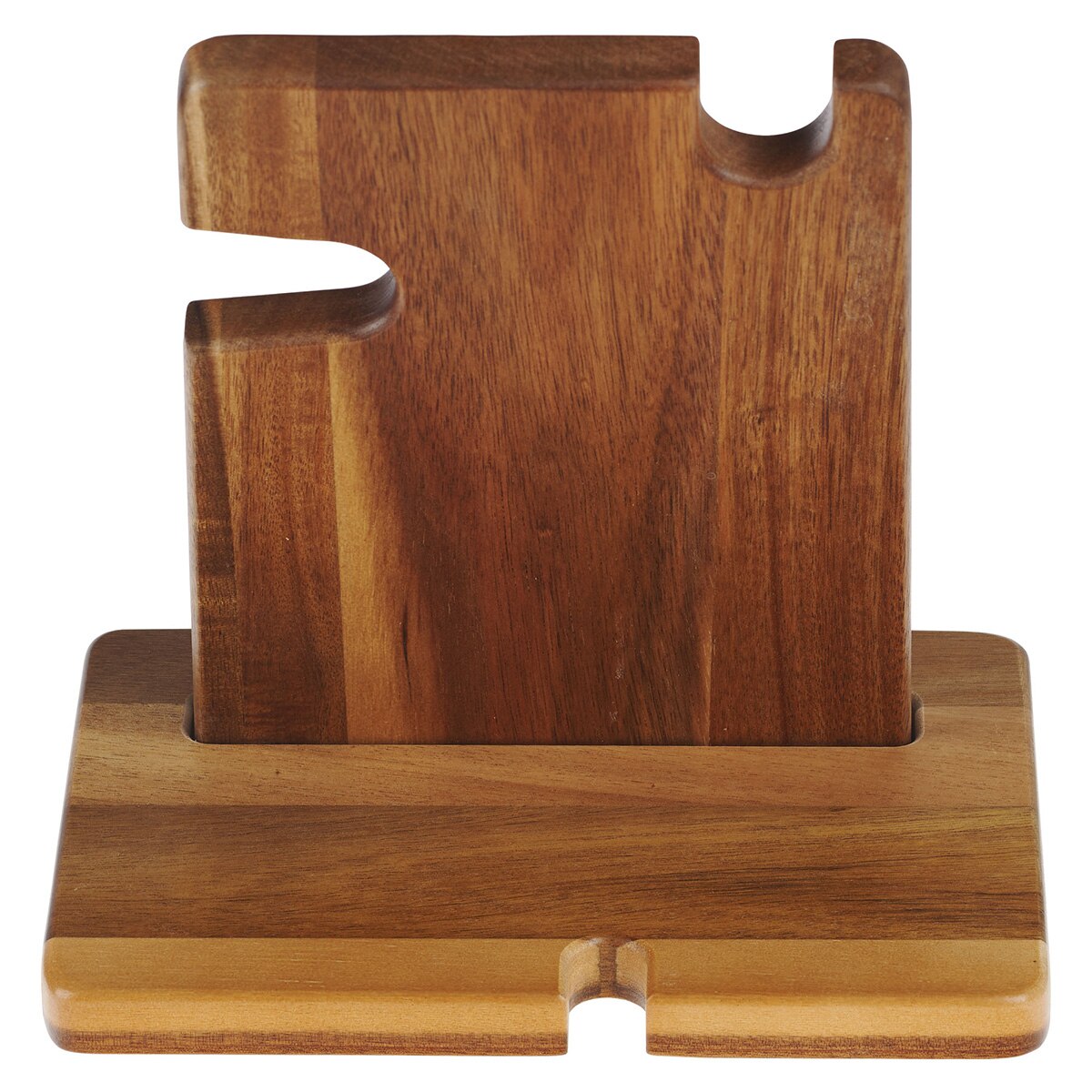 Man of God Acacia Wood Personal Accessory Organizer - 1 Timothy 6:11