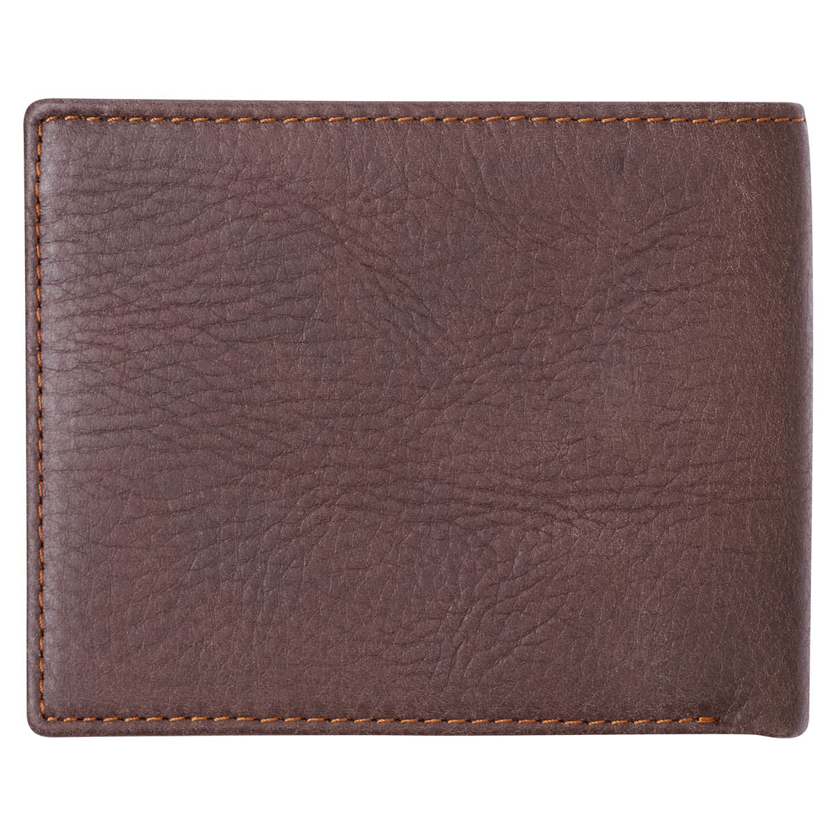 Wings Like Eagles Dark Brown Genuine Leather Wallet - Isaiah 40:31