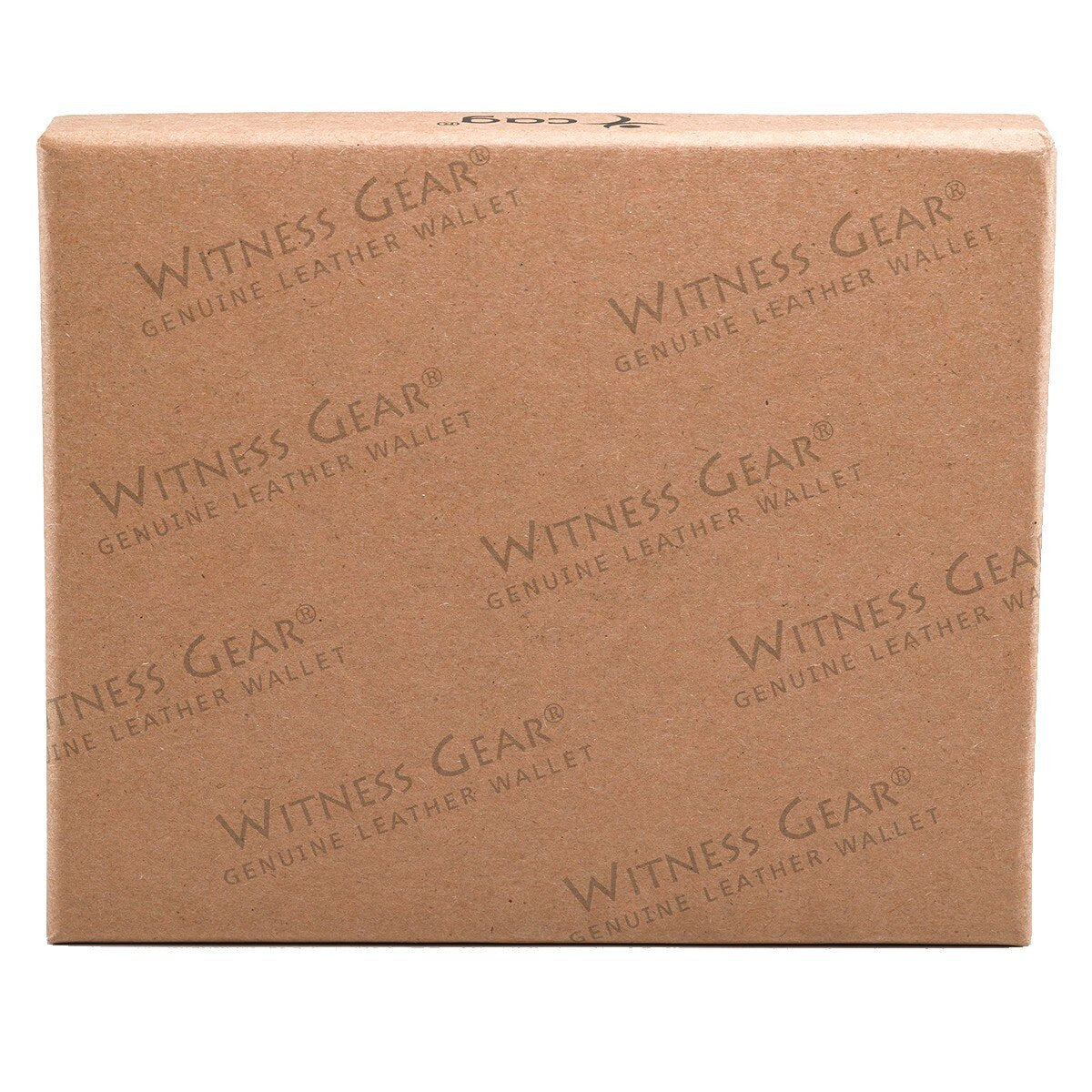 Wings Like Eagles Camel Tan Full Grain Leather Trifold Wallet