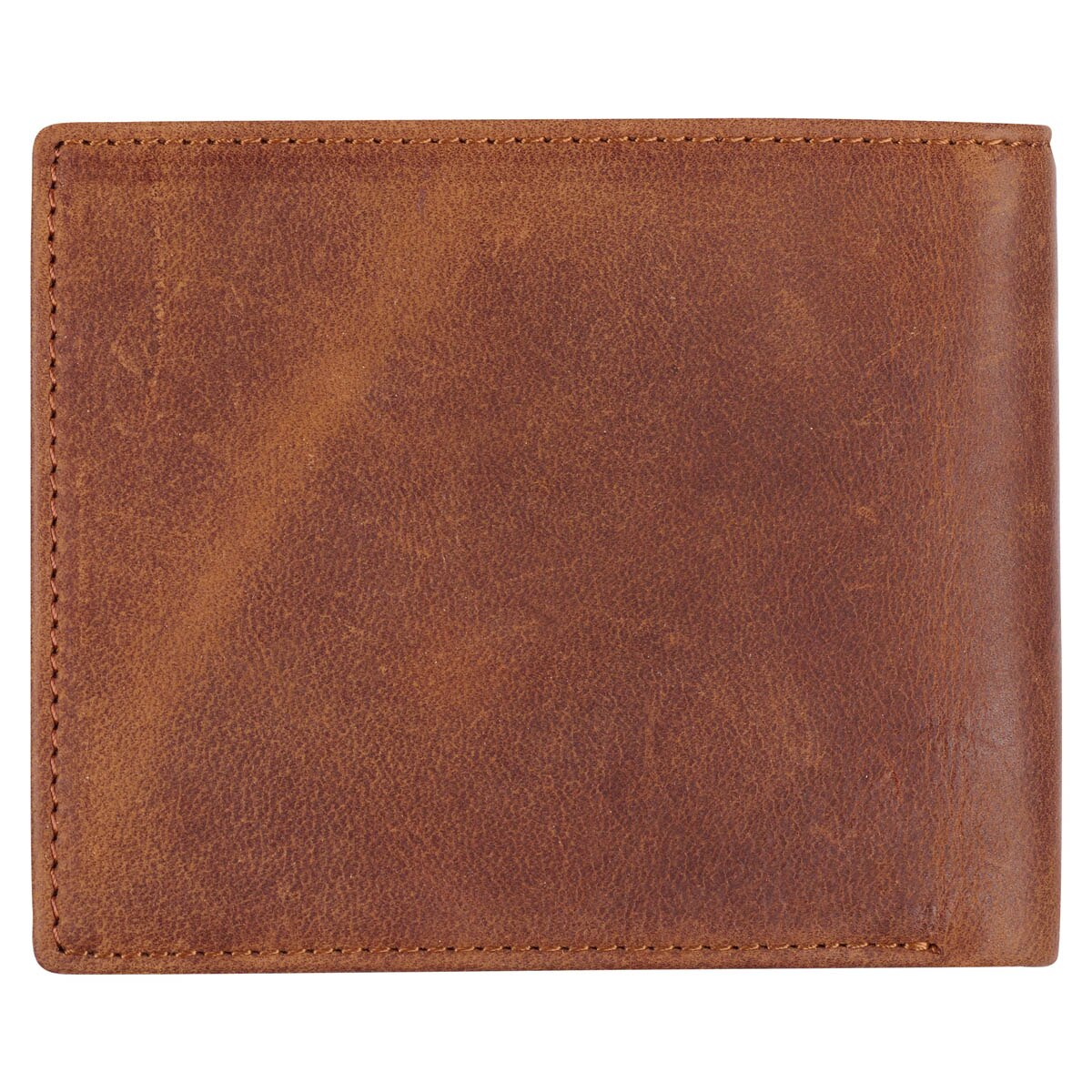 Men's Diesel Brown Full Grain Cowhide Leather Bifold Rhino Armor™ Wallet