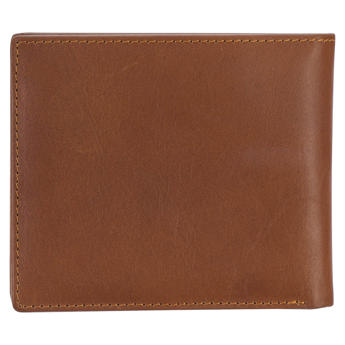 Seek First the Kingdom Saddle Tan Genuine Leather Wallet - Matthew 6:33
