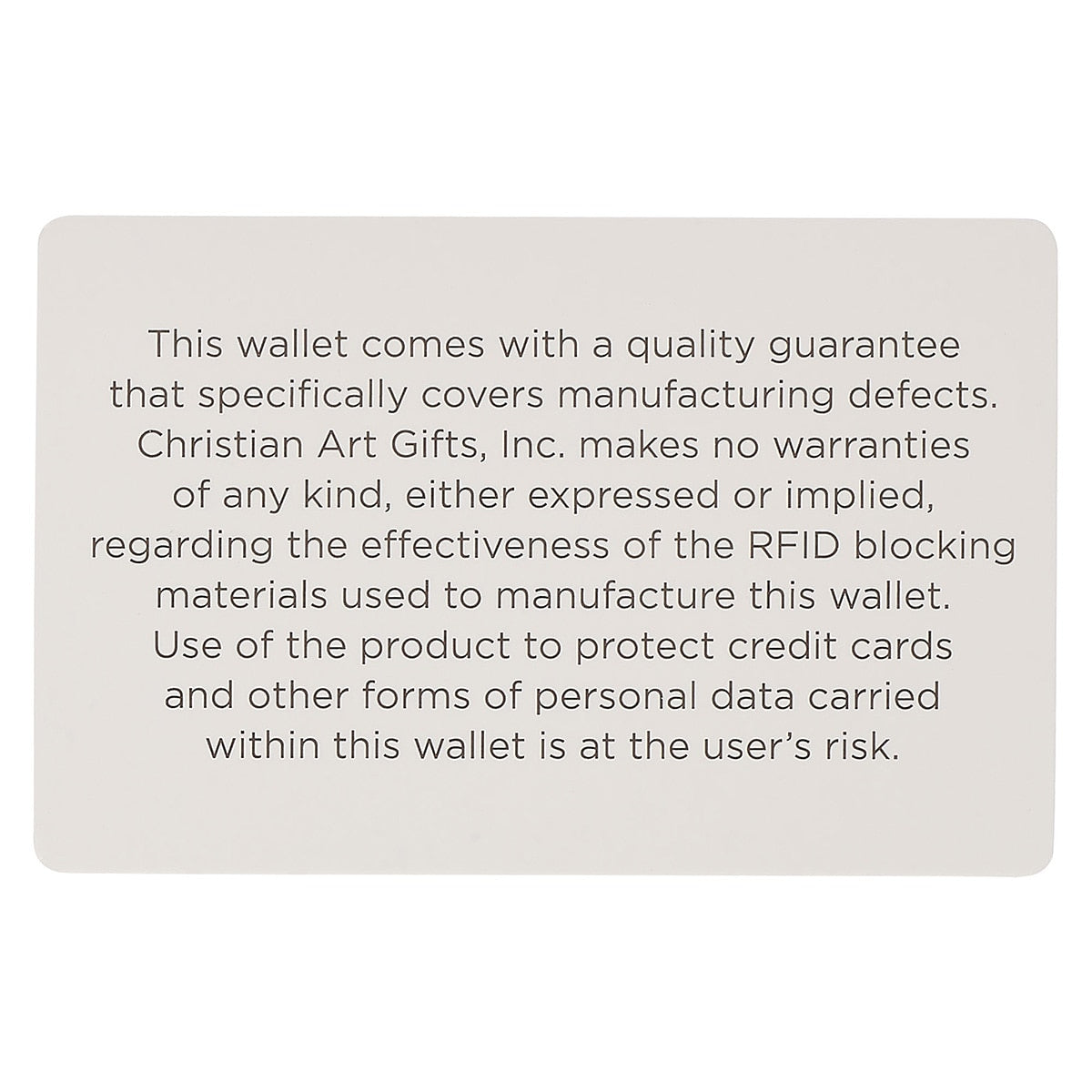 Strong and Courageous Black and Brown Full Grain Leather Wallet with Metal Badge - Joshua 1:9